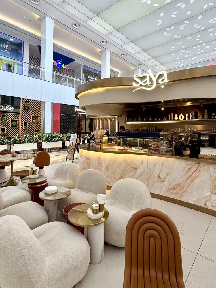SAYA — ремонт ресторана, Nakheel Mall, UAE, Dubai