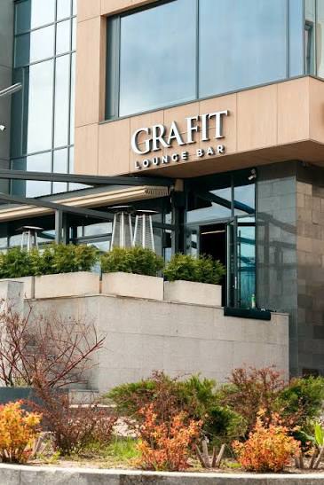 Фасад Grafit Lounge Bar в Алматы — полный комплекс работ